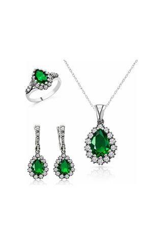 Gümüş Hürrem Sultan Bayan Set Çok Renkli 08067442
