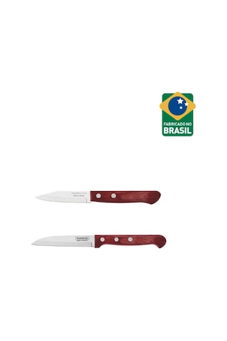 Tramontina Polywood 8 Cm Soyma Bıçağı Seti 2 Adet