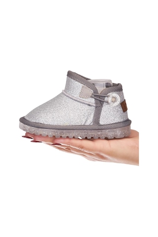 Mumenim Baby Aurora Simli 26-31 Numara Botss - Gri Gümüş