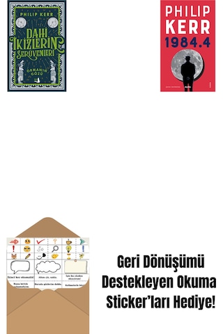 Dahi İkizlerin Serüvenleri - Ormanın Gözü + 1984.4 + Okuma Sticker'ları