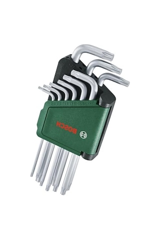 9 Parça Torx Alyan Anahtar Seti, Dayanıklı Ve Pratik Kullanım İçin İdeal