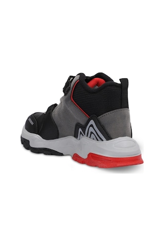 Slazenger VERSION Çocuk Cırt Cırtlı Siyah / Kırmızı Bot