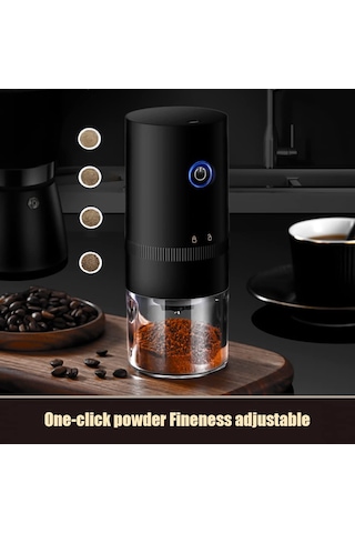 Crk Kahve Çekirdeği Değirmeni Küçük Ev Elektrikli 6 Dişliler