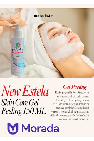 New Estela Leke Karşıtı Temizleyici Peeling Jel 150 ML