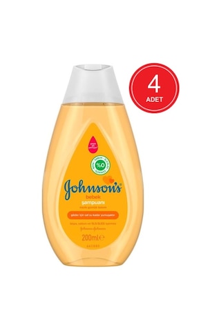 Johnson's Baby Bebek Şampuanı 4 x 200 ML