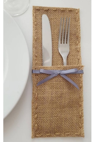 Kurdele Çatal Bıçak Kılıfı