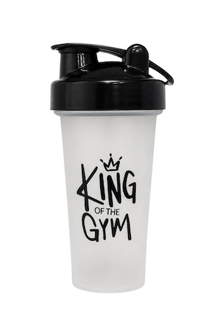 King Of The Gym Shaker 650 Ml Ölçekli Ve Sızdırmaz Kapaklı Protein Shaker 2'li Set Şeffaf+sarı Şeffaf-sarı