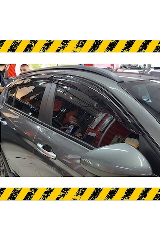 Fiat Egea Cross Mügen Cam Rüzgarlığı 2021 Sonrası 4 Lü Set N11.12263