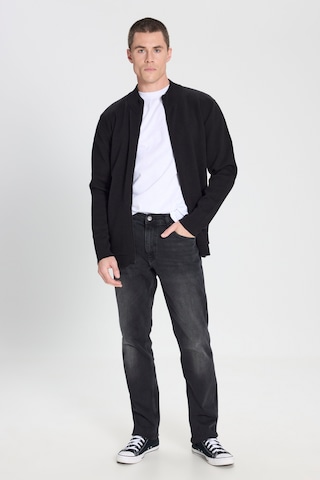 Wrangler Regular Fit Normal Kesim Fermuarlı Siyah Triko Hırka Siyah