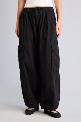 Defacto Kargo Fıt Kargo Cepli Normal Bel Standart Boy Gabardin Pantolon I4711ax26aubk81 Siyah-bk81