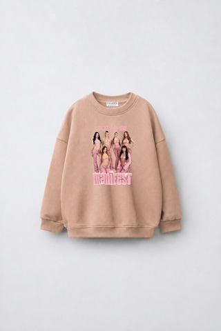 Fasardi Manifest Girls M6nifestgirls Baskılı Oversize Şardonsuz Uzun Kollu Kız Çocuk Sweatshirt Bej Fasardi Manifest Girls M6nifestgirls Baskılı Oversize Şardonsuz Uzun Kollu Kız Çocuk Sweatshirt Bej