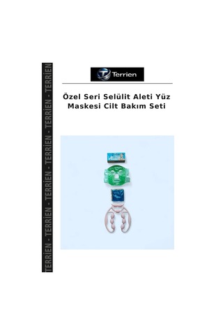 Özel Seri Selülit Aleti Yüz Maskesi Cilt Bakım Seti
