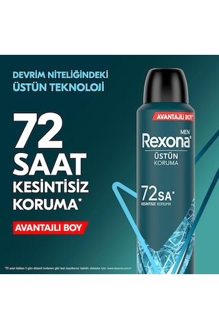 Rexona Men Erkek Sprey Deodorant Xtra Cool 72 Saat Kesintisiz Üstün Koruma 200 Ml Sku: Smg8690010386038