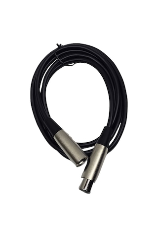 1.8 Metre Xlr Dişi - Xlr Erkek Mikrofon Kablosu - Profesyonel Dengeli Ses Ve Amfi Bağlantı Kablosu