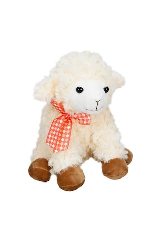 1509 Oturan Peluş Kuzu 24 cm