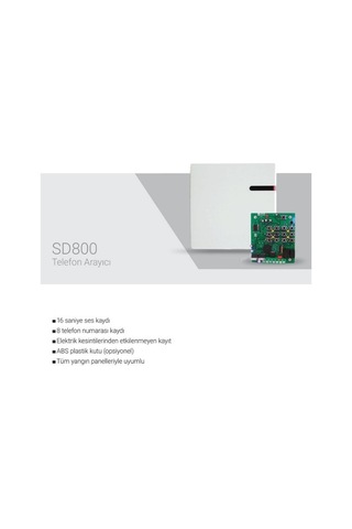 Eds Sd800 Yangın Alarm Sistemleri İçin Telefon Arayıcı