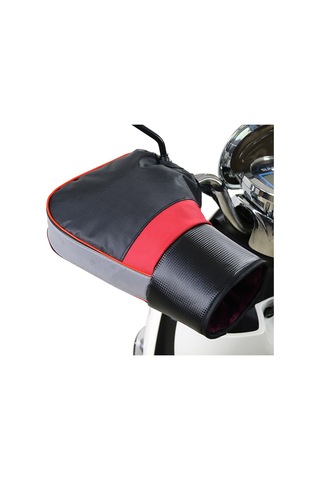 Dachuang Termal Bisiklet Eldivenleri Açık Motosiklet Scooterları İçin Kalın Yumuşak Sahte Tavşan Peluş Kenar