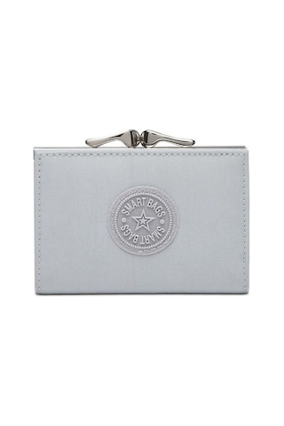 Smart Bags Krinkıl Açık Gri Kadın Portföy & Clutch Çanta Smb3176 Açık Gri