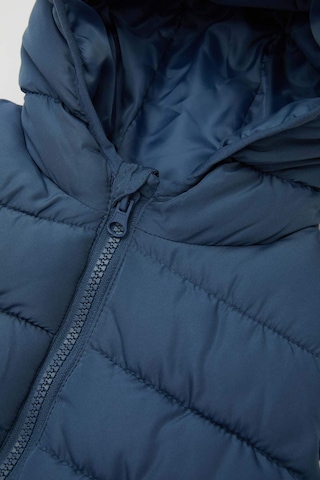 DeFacto Erkek Bebek Su Geçirmez Kapüşonlu Fermuarlı Şişme Yelek A2221A525SPIN257 İndigo