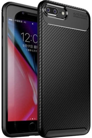 Apple Uyumlu iPhone 8 Plus Kilif Karbon Silikon Case 389459878