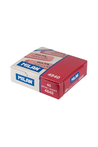 Milan Cnm4840 Esnek Sentetik Silgi - Pembe - 40 Adet
