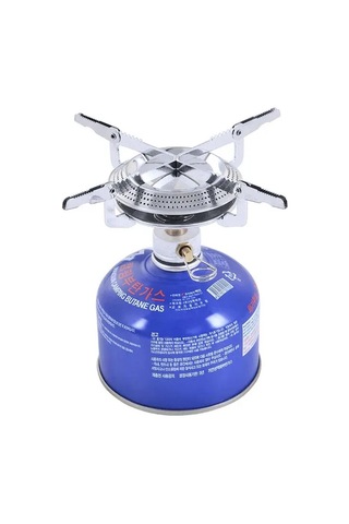 Zilinn Rüzgar Geçirmez Kamp Gaz Sobası Taşınabilir Katlanabilir Sırt Çantası Elektronik Soba Kafası Açık Hava Yemek Pişirme Piknik Yürüyüş Dağcılık Kamp Gümüş