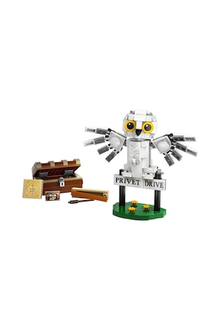 LEGO® Harry Potter™ Hedwig™, Privet Drive 4 Numara’da 76425 7+ Yaratıcı Oyuncak Yapım Seti - 337 Parça