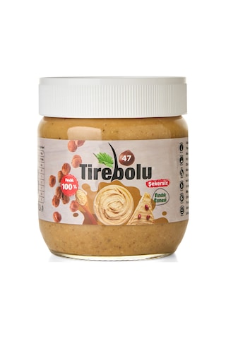 Tirebolu 47 %100 Fındık Şekersiz Fındık Ezmesi 300 G