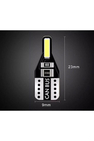 T10 Led Nesil Suya Dayanıklı Metal Kasa Beyaz UltraLed 10 Adet