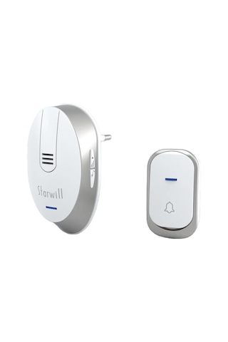 Primex Starwill Priz Beslemeli 32pol. Melodi Kablosuz Zil Kapı Zili 220v, 433mhz Kablosuz Kapı Zili