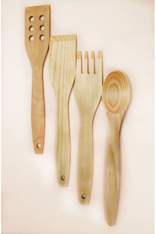 Jast Lady Mutfak Spatulası Ahşap 339028552 Bej