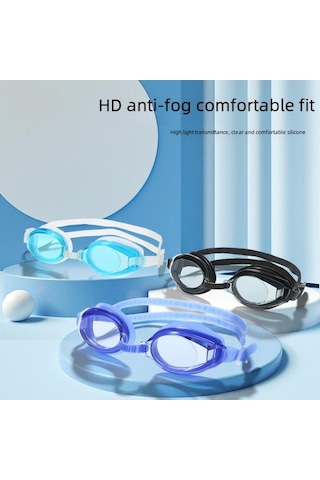 Vernon Yüzme Gözlüğü Buğu Önleyici Yetişkin Erkek Ve Kızlar Hd Düz Silikon Yüzme Gözlüğü Dalış Gözlüğü Yüzme Gözlüğü Pembe Gözlük Pembe Damla Çok Renkli