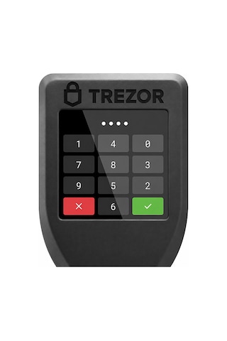 Trezor Model T Donanım Kripto Cüzdanı Hardware Wallet Bitcoin Cüzdanı