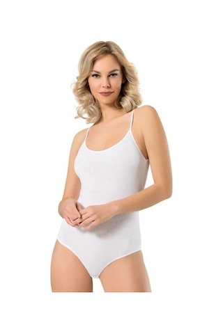 Namaldı Namaldi Kadın Likralı Ip Askılı Çıtçıtlı Body 261 - 1 Adet