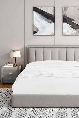 Soley Jersey Doğal Pamuklu Çift Kişilik Lastikli Çarşaf Ev Çarsaf