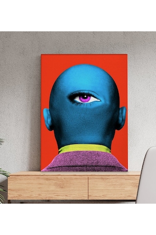 Bk Gift Fantastic Tasarımlı Kanvas Tablo-38 50x70cm Ev Dekorasyonu, Ev Hediyesi Bitmeyencom29975 Bk Gift