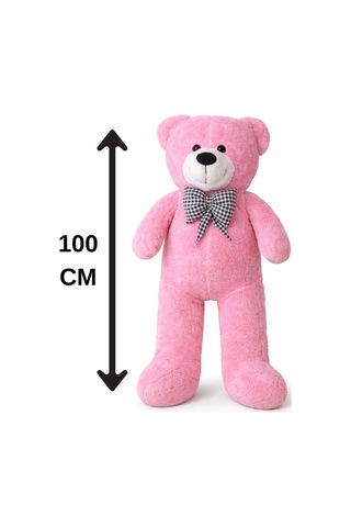 100 Cm Peluş Ayıcık Peluş Ayı Hediyelik Peluş Oyuncak Sevgiliye Pembe
