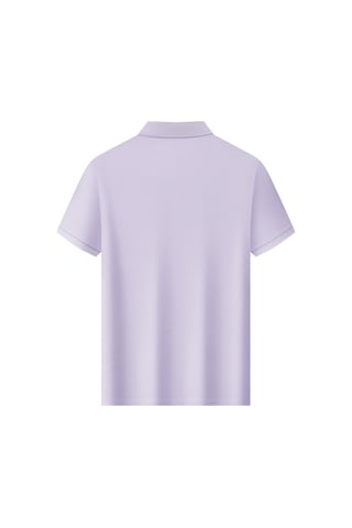 New Performance Premium Polo T-shirt %100 Pamuk Mercerize Mor