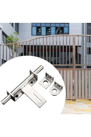 Trendooze 17cm Uzunluk Kapı Mandalı Paslanmaya Dayanıklı Su Geçirmez Sağlam Kullanışlı Uzunluk 17cm