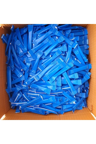 Stick Şeker 3000 Adet - 9 Kg Mavi Paket Tekli Tekli