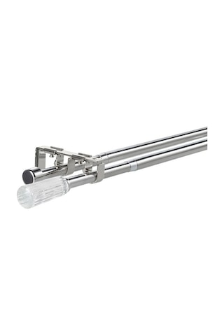 Ikea Soldvärgmal Rustik Korniş 120-210 Cm 19 Mm Krom