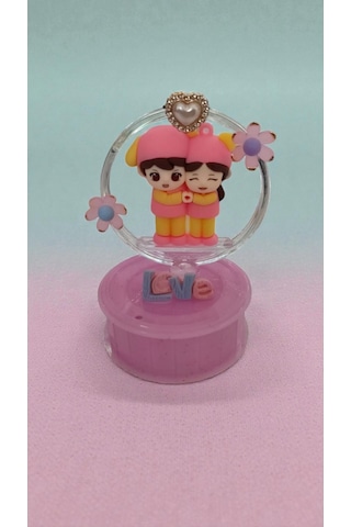 Sevgililer Gününe Özel Sevgili Love Fanus Işıklı Hediyelik Doum Günü Boyut:12cm 8cm