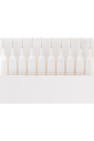 Geeksen 10 Adet Çok Amaçlı Delik Temizleme Fırçası - Duş Başlığı, Telefon Portu, Musluk, Klavye Ve Vantilatör Temizliği İçin Nilon Uçlu Esnek Tasarım Beyaz