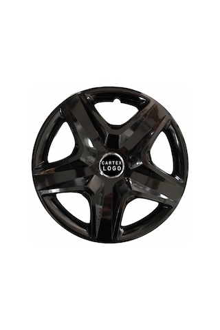 Volkswagen Golf 14'' Inç Piano Black 4lü Set Jant Kapağı Çelik Jant Görünümlü