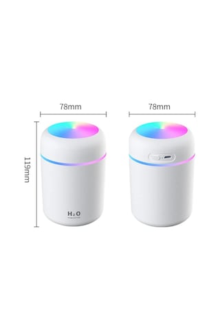 Optana Renkli Led Işıklı USB Soğuk Hava Nemlendirici