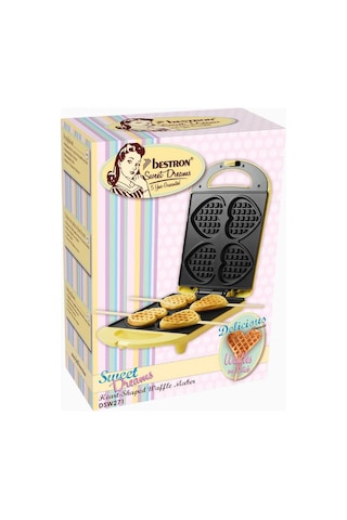 Bestron Stick Kalpli 700 W Waffle Makinesi