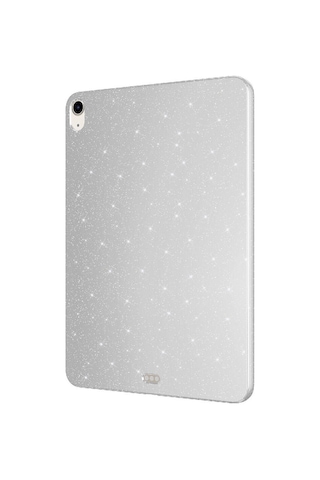 Apsuwa Apple Uyumlu iPad 10.9 2022 10.nesil Kılıf Koton Simli Silikon + Ekran Koruyucu