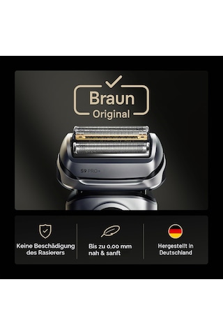 Braun Series 9 Elektrikli Tıraş Makinesi Yedek Başlığı - 92s - Tüm Series 9 Elektrikli Tıraş Makineleri 9290cc, 9291cc, 9370cc, 9293s, 9385cc, 9390cc, 9330s, 9296cc İle Uyumludur