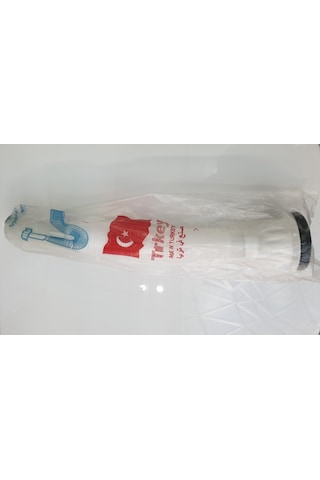 Körüklü Lavoba Sifonu Beyaz