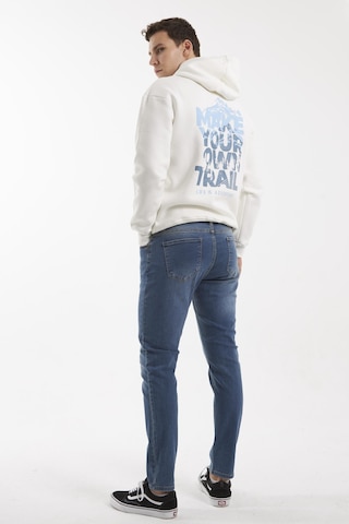 Cold Train Kırık Beyaz Hoodıe Sweatshırt Kırık Beyaz